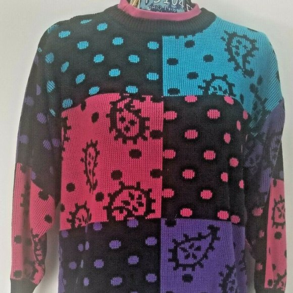 New Forces Sweaters - New Forces Womens Vintage Sweater M18